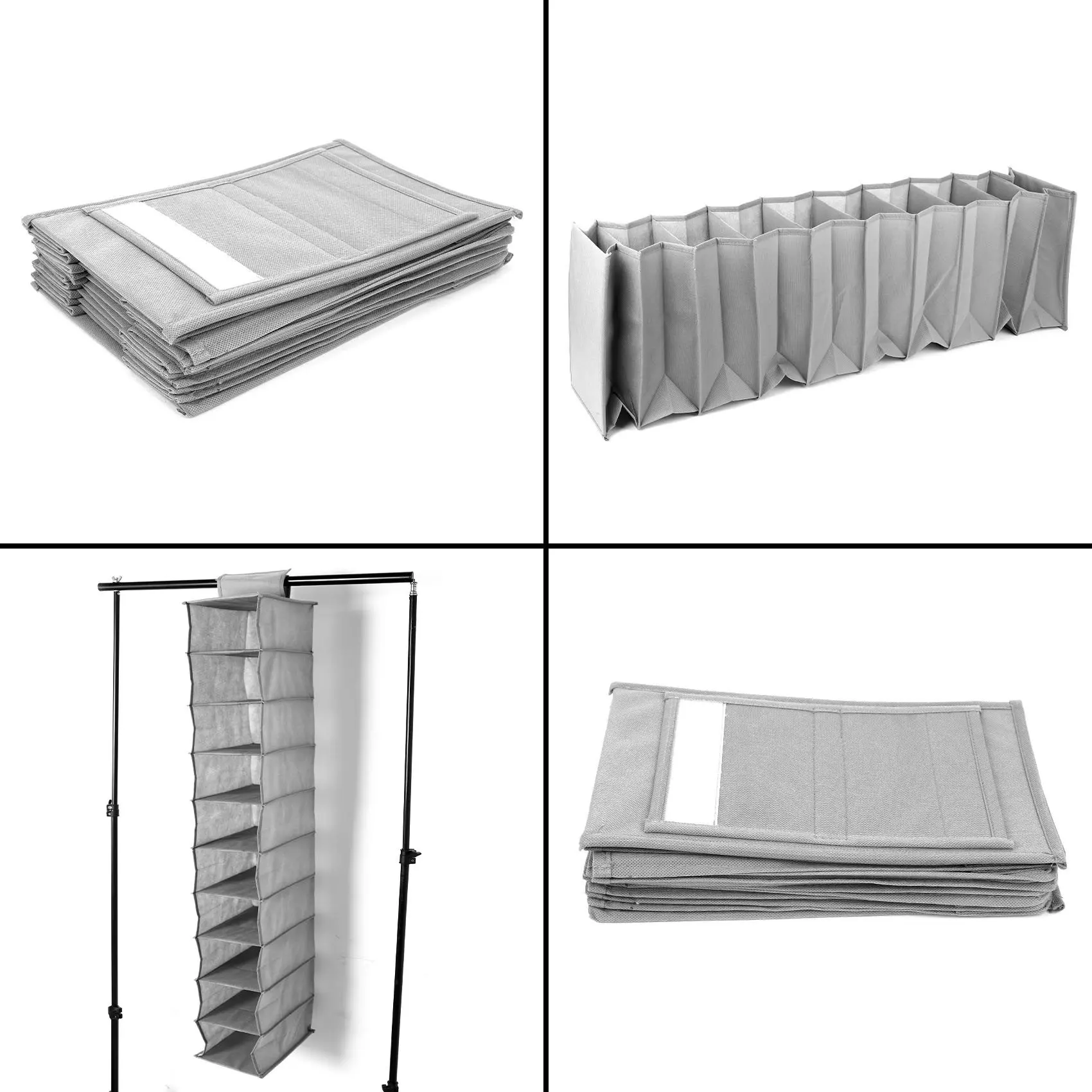 A20F-Hat Rack 10 Shelf Hanging Closet Hat Organizer For Hat Storage - Protect Your Caps & Keep Them In Great Condition - Easy Ha