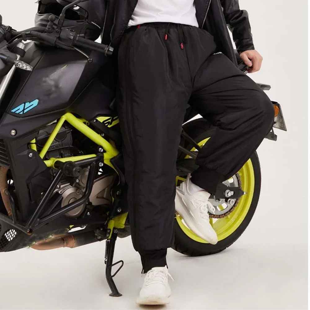 Winter Motorcycle Pants Windproof Protection Quick Release Leggings Outdoor Fishing Winter Pants Night Reflective Riding Pants