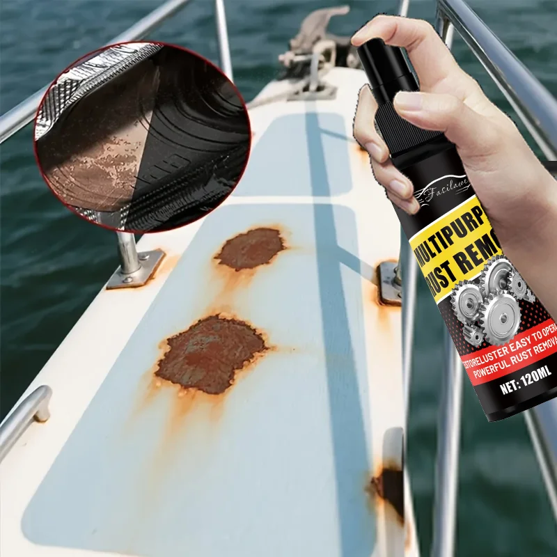 Multifunctional Strong Rust Remover - Effectively Prevents Re-Rusting After Use, Quickly Removes Rust From Boat Cabin Covers, Fi