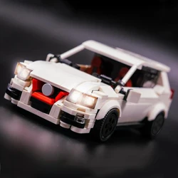 Moc Volkswagen Golf GTI Mk5 Building Blocks Vehicle Small Family Car Typ 1K Rabbit DIY Model Birthday Gift Toy Bricks Kids Adult