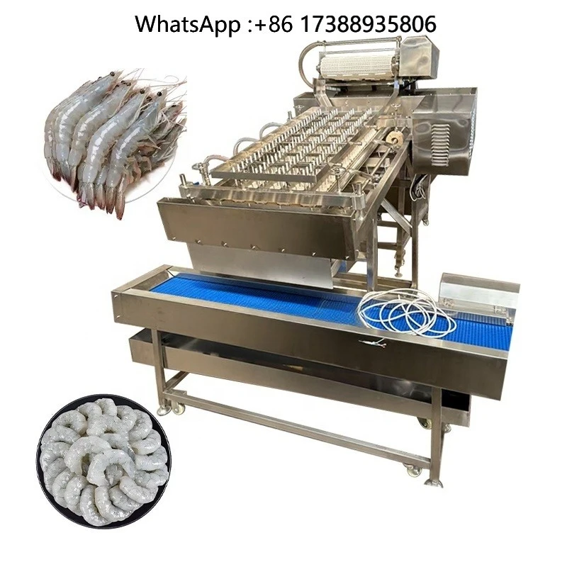 Electric Shrimp Peeler Machine / Shrimp Deheading Machine / Machine Peeling Shrimp