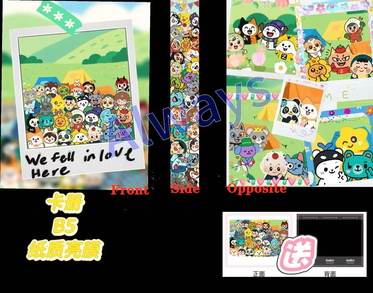 

В наличии Fanmade GmmTV Thai Star Geminifourth Williamest Pondphuwin Joongdunk Juniormark First Khaotung B5 Брошюра для карт