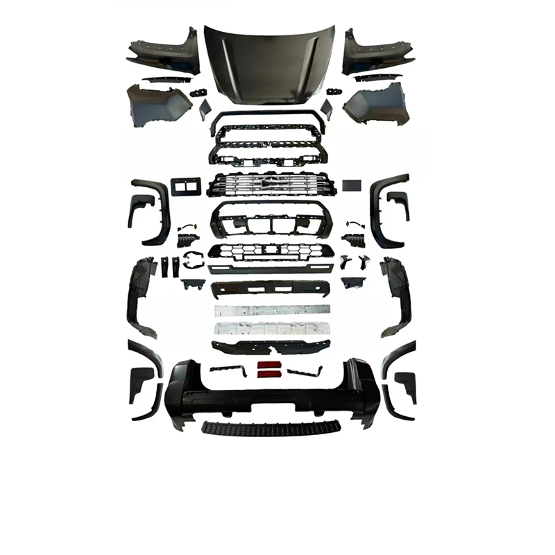 High Quality 4x4 Off‑Road Upgrade Body Kit Convert 2010‑2024 4Runner to 2026 Style OEM Bumper LED Headlights Aluminum Bonnet