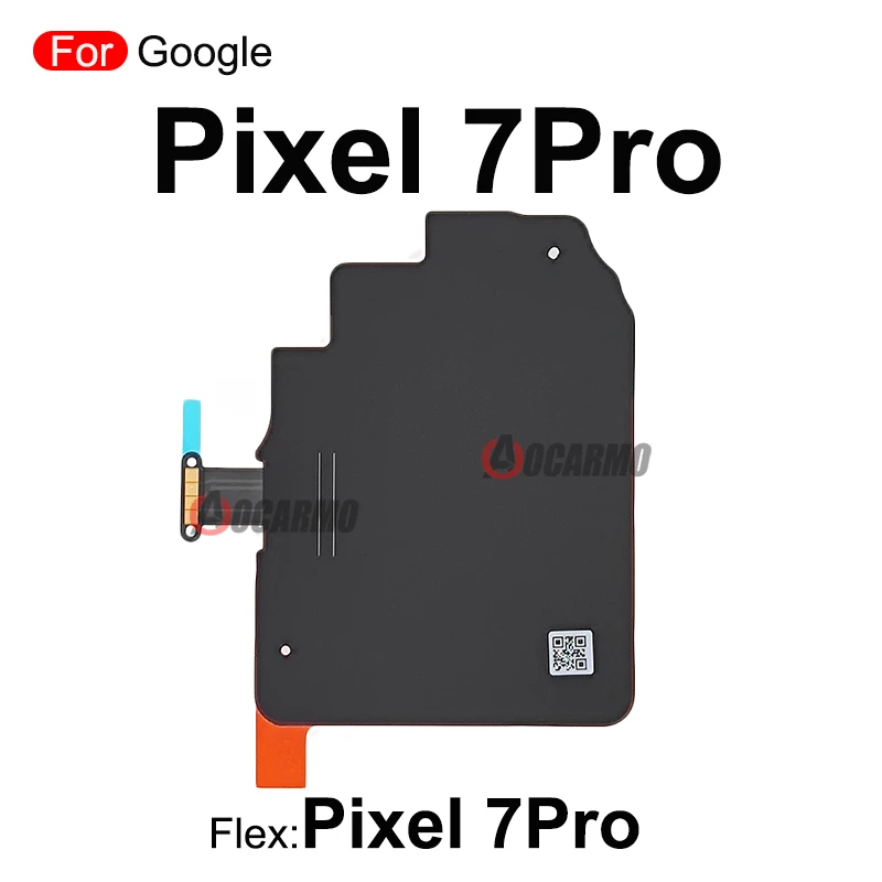 Untuk Google Pixel 7 Pro 7Pro gulungan induksi pengisian nirkabel komponen pengganti kabel Flex modul NFC