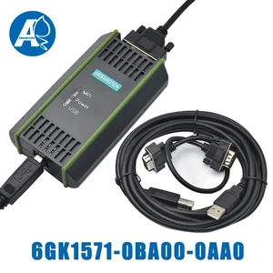 USB-MPI PPI DP pour Siemens S7-200/300/400 Câble de programmation PLC Adaptateur PC USB 6GK1571-0BA00-0AA0 Adaptateur PC pour système S7 8 meilleures ventes S7 300 Siemens - No 2