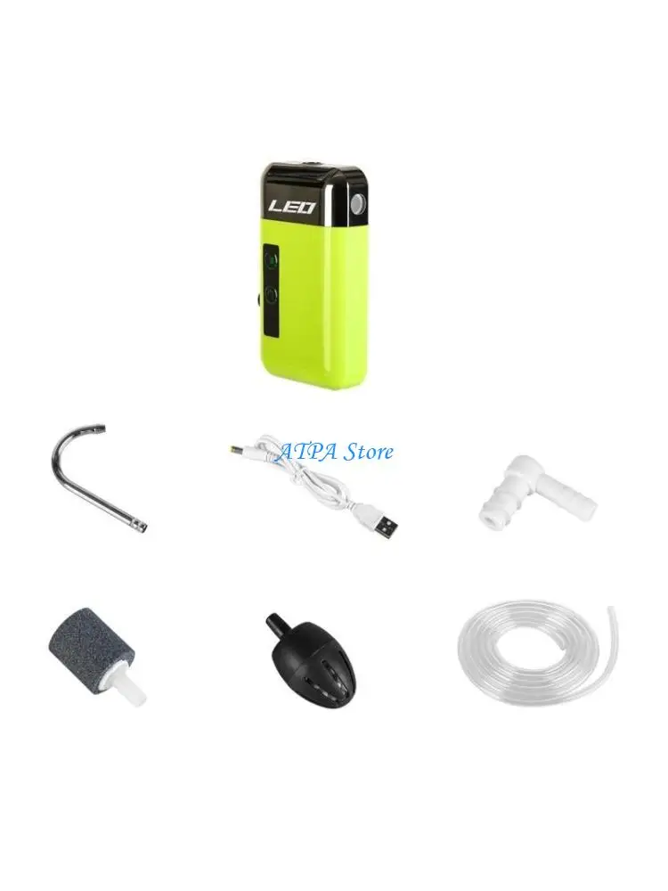 U13C Rechargeable Intelligent Water Oxygen Pump Fishing Oxygenation Air Pump