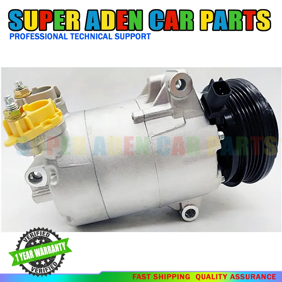 

Car For Ford Escape 2.0L 2013 2014 2015 2016 AC Compressor with Clutch VS16 CV61-19D629-AE CV6119D629AE CV6Z19703E CV6Z19703K