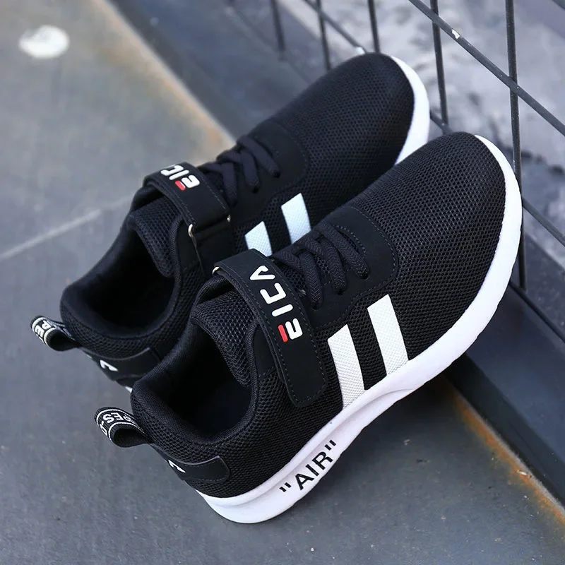 

Four Seasons Kids Sports Shoes Children's Fashion Sneakers Boys Running Casual Breathable Outdoor Shoes Toilet Student Hiking