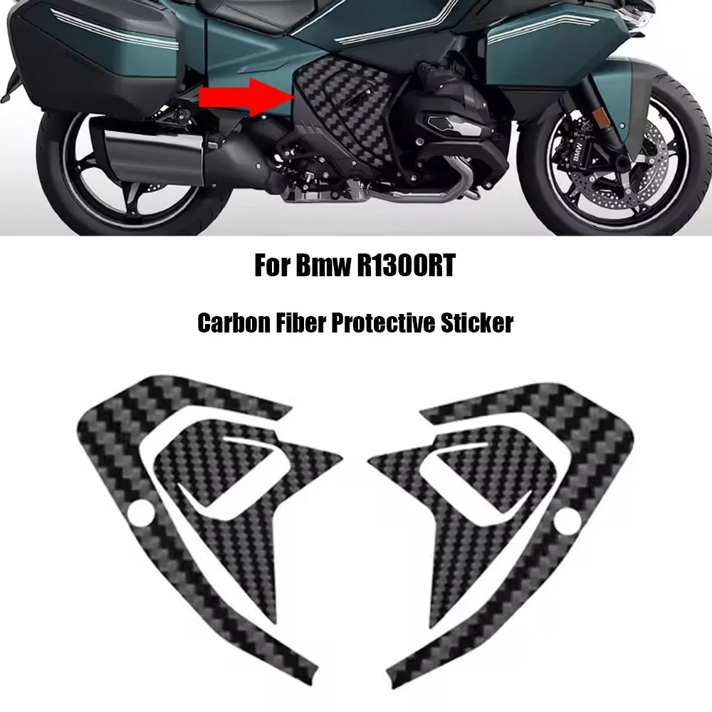 For Bmw R1300Rt Motorcycle Accessories Carbon Fiber Protective Sticker R1300 Rt Decoration Modification Scratch Proof Kit