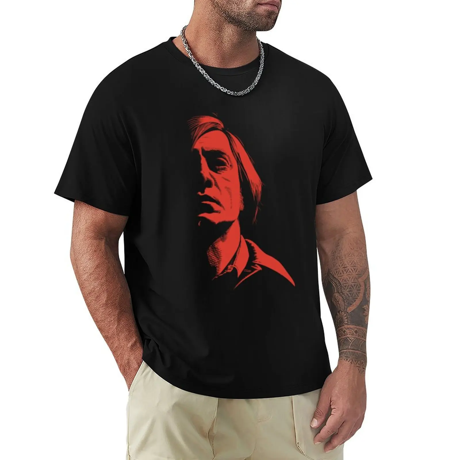 

Anton Chigurh4 T-Shirt plus size tops cute clothes designer shirts blue archive luxury clothes men