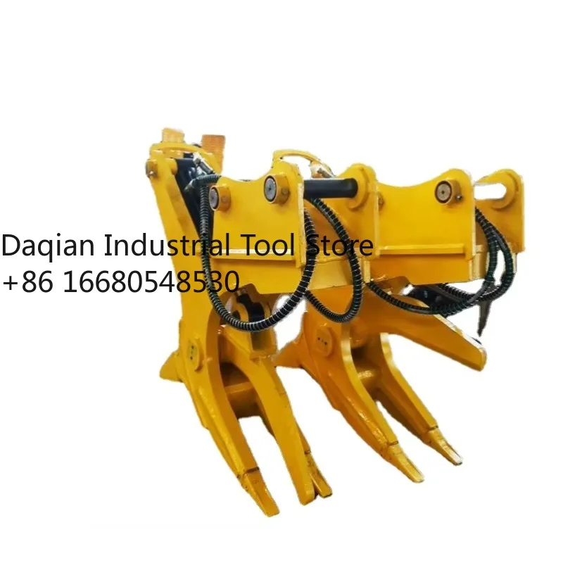 D5a Clearance High Operating Efficiency Excavator Stump Shear  Excavator Modified With Efficient Tree Root Digging Tools