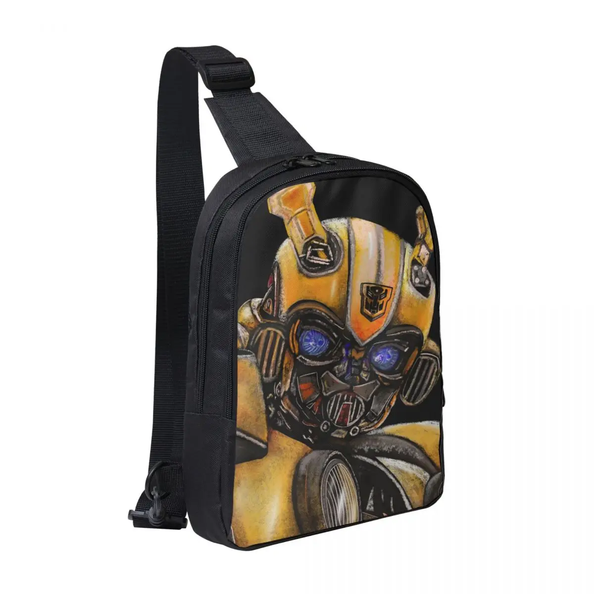 Bumblebee Transformer, el mejor bolso de pecho Transformer, mochila cruzada para hombre, bolso de pecho, mochila de viaje para senderismo, bolso de hombro