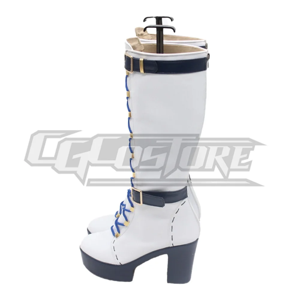 VtuberTokoyami Towa Cosplay zapatos botas para hombres Unisex Personaje de Anime disfraces calzado envío gratis ACS-5798
