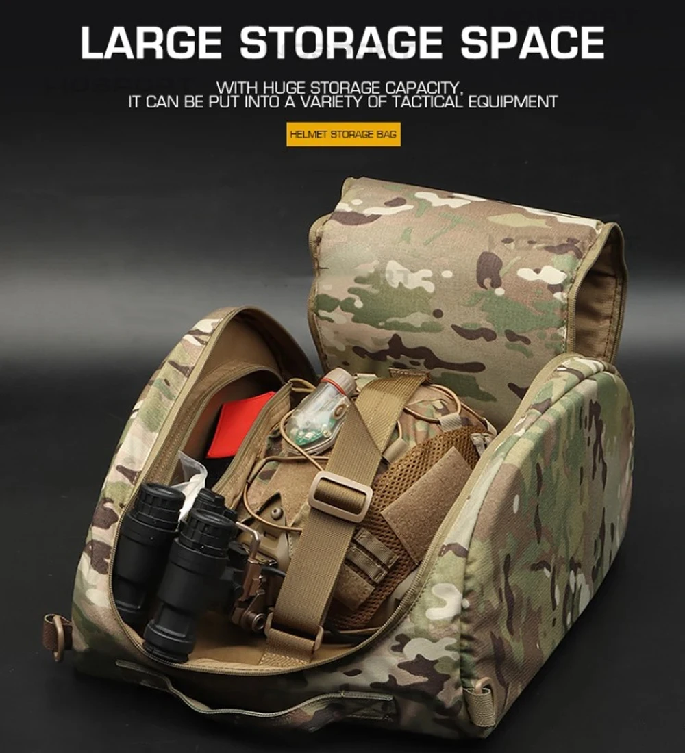 Multipurpose Helmet Bag Tactical Fast Helmet Pack Outdoor Hiking Hunting Sports Motorcycle Cycling Air soft Helmets Storage Bags