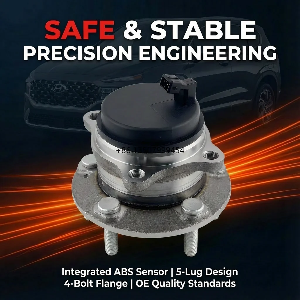 

Rear Axle Hub for 15-21 Kia Sedona, 5 Bolt Flange W/ABS Sensor Fits 52750A9000 - 512556 Rear Wheel Bearing Hub Assembly