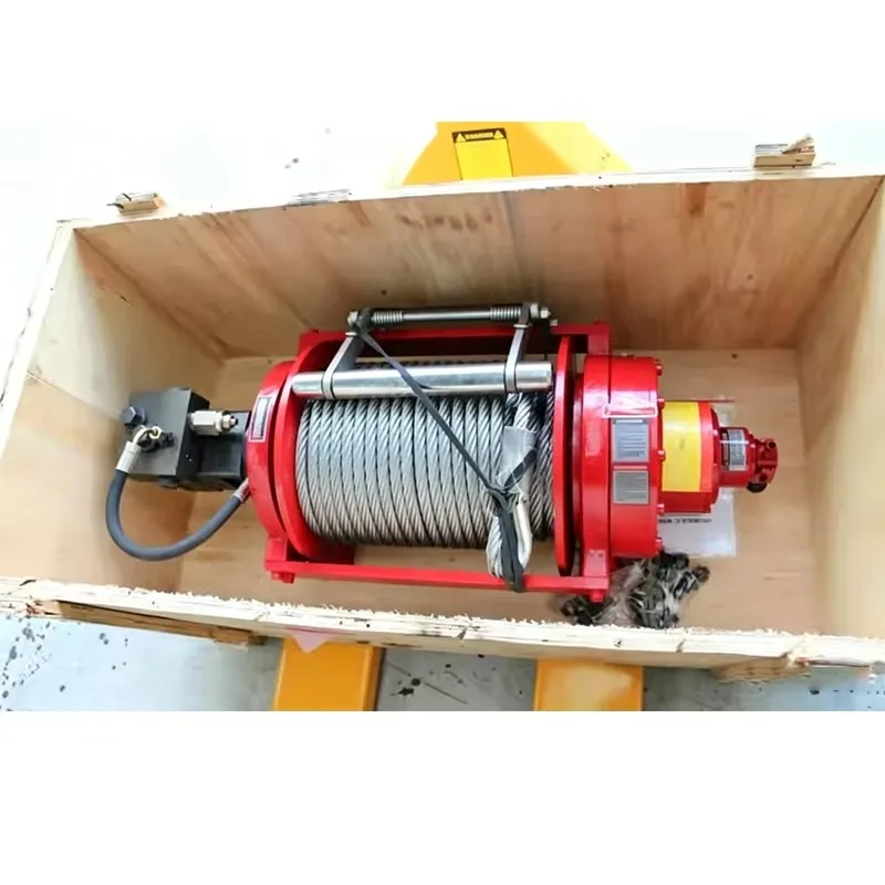 【New】20,000-lb Hydraulic Trailer Winch  Vehicle Recovery Winch  Suitable for Trailers Marine Cranes and Cars  Includ(Customized)