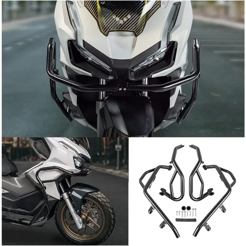 Protector de tanque y barra de protección del motor para h-onda ADV 160 ADV160 2023 2024, barras de choque de carretera para motocicleta, parachoques deslizante de marco