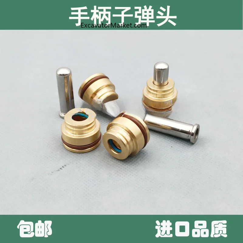 Excavator Parts For Kobelco Sk Kx60 120 200 210 260 350-6e/-8 Super 8 Control Rod Handle Bullet Head Excavator Accessories