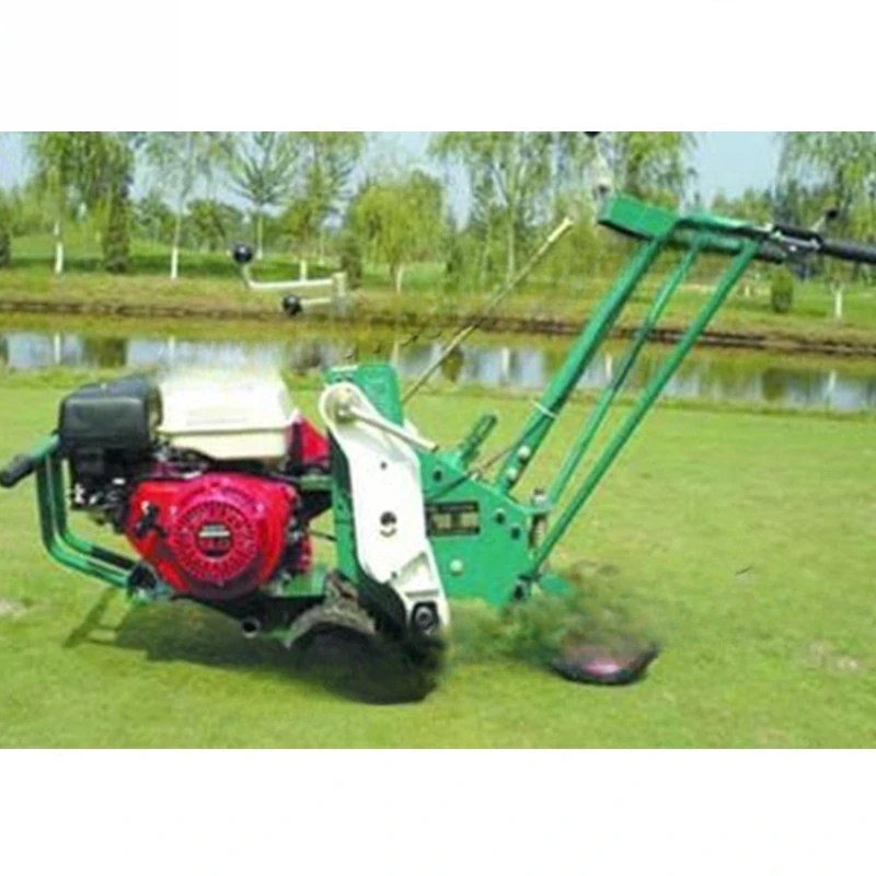 Hand-held lawn marking machine, wide rotary knife turfing equipment, Nila tall fescue grass shovel