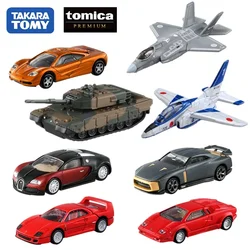 Takara Tomy Tomica Premium Bugatti Veyron Nissan GT-R 365 GTS4 Launch Specification Kids Xmas Gift Toys for Boys