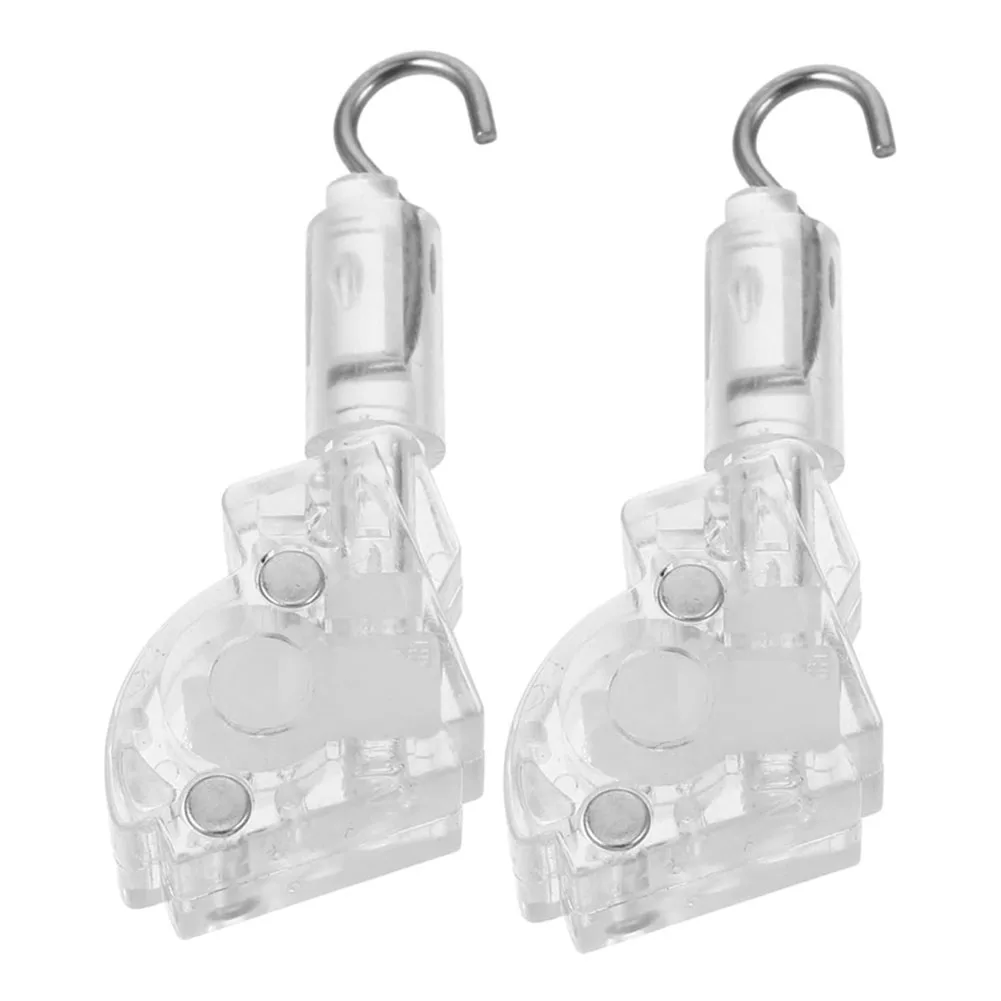 

2PCS Metal Blinds Tilt Mechanisms With D-Shaped Gear Connectors Dual-purpose Curtain Track Ceiling Wall Mount Slide Rod