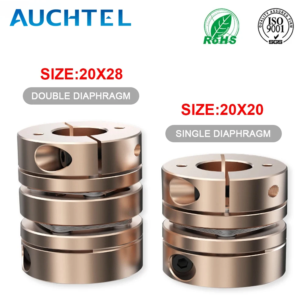 

Flexible Motor Shaft Coupler LD D20L20/L28 Diaphragms Aluminium Accessories High Torque Cardan Rc CNC For 3D Print Coupling