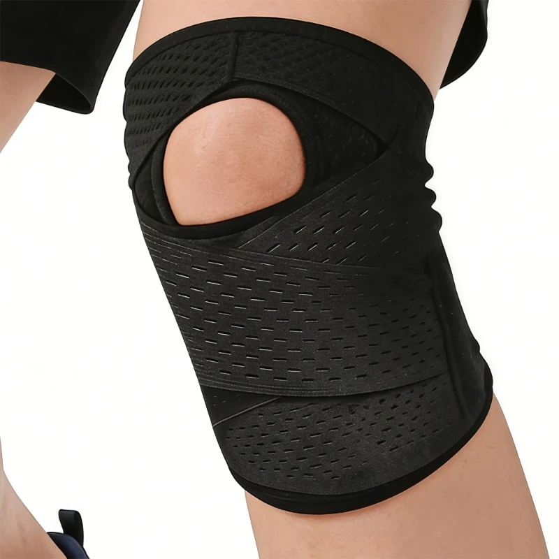 40JD Knee Compression Protective Sleeve With Ergonomic For Active Lifes