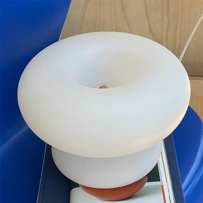 ULANI lampada da tavolo contemporanea creativa bianca LED fungo scrivania luce decorativa per la casa soggiorno camera da letto