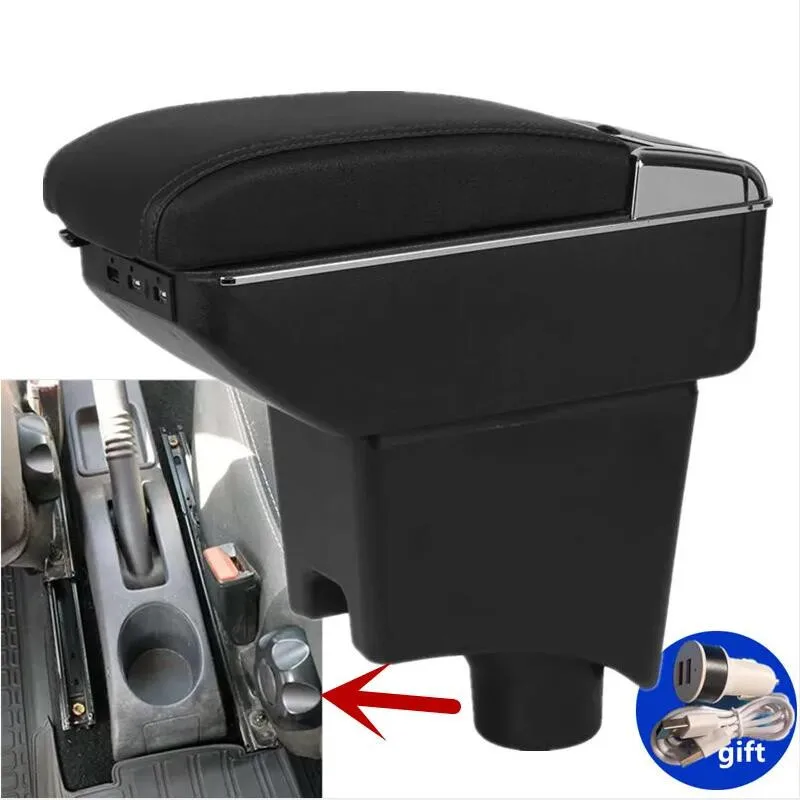 Car Armrest For Dacia Renault Sandero Logan 2 Armrest box For Nissan Almera G15 For Lada LARGUS Center Car Storage box Retrofit