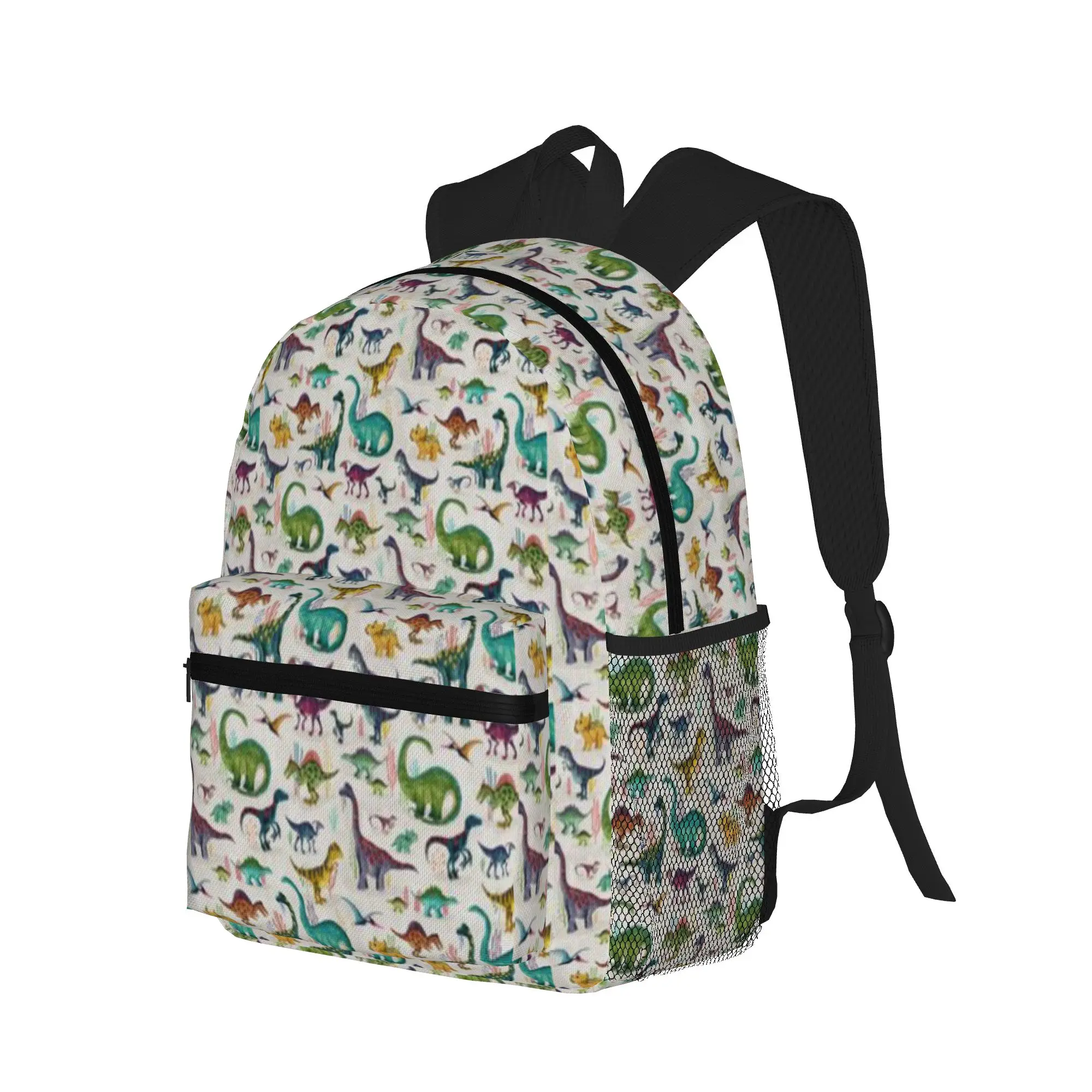 Bright Dinosaurs  Casual Backpack for Students and Adults Feminina backpack