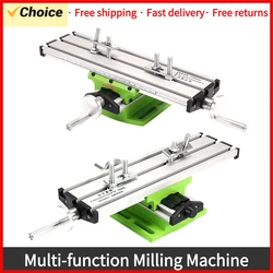 Multi-functional Miniature Precision Mini Table Bench Vise Bench Drill Milling Machine Cross Tools Assisted Positioning Tool