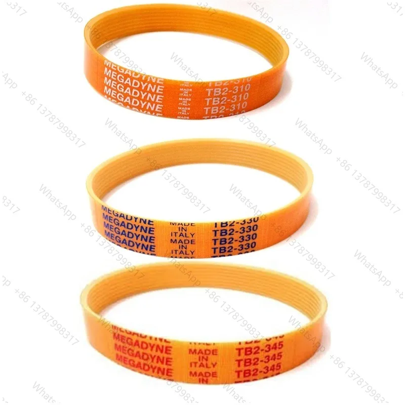 1pcs price TB2-310/330/345/360/380/400/430 PU Endless Ribbed Belt  Meat slicer Rib Belt,Meat Cutter Small Transit belt