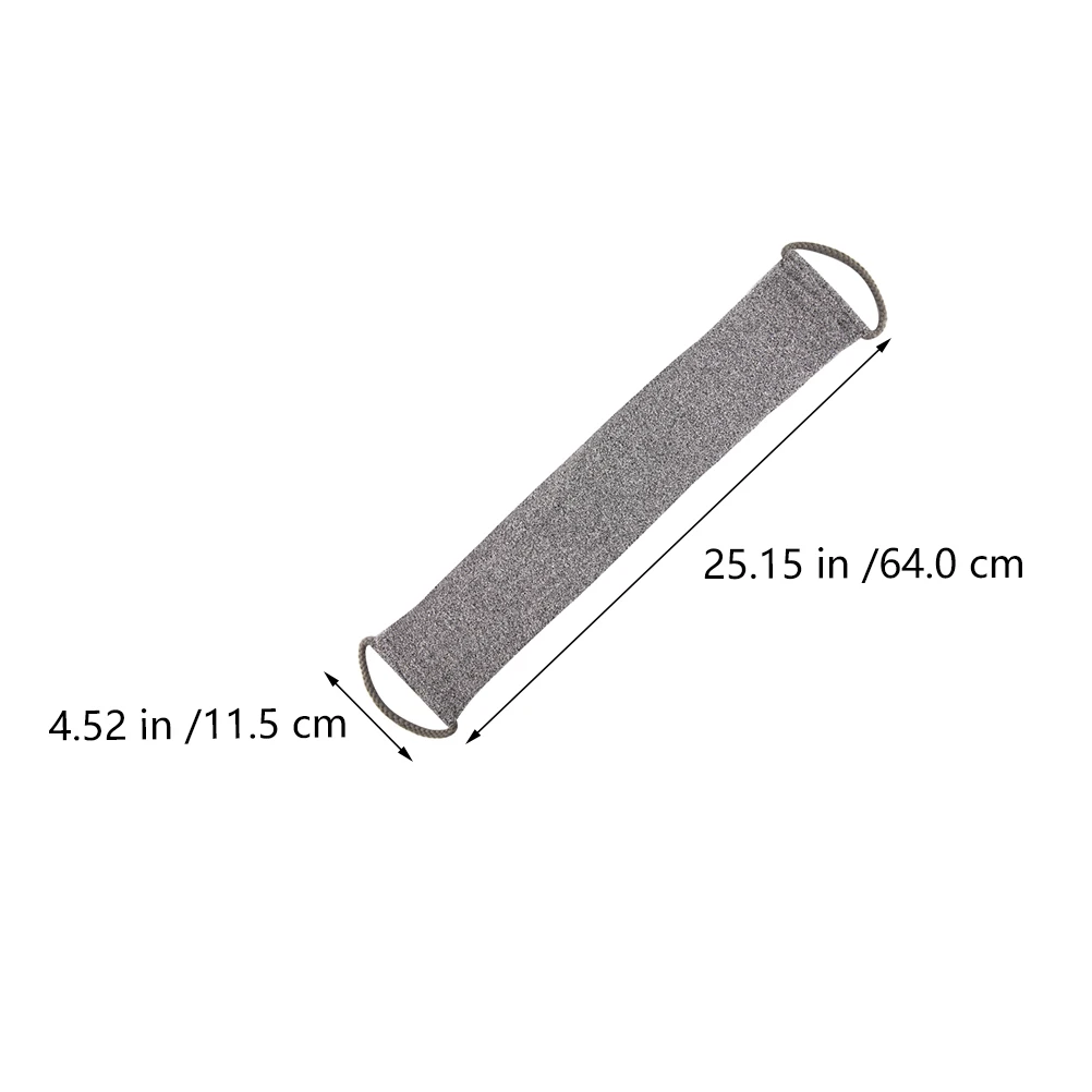 

1 set 1 Set Bath Foaming Scrubber Strip Towel Shower Skin Cleaning Glove Gentle Exfoliating Lightweight Comfortable Bathing Tool