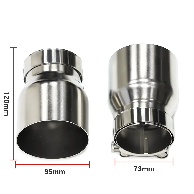 4 Pcs/lot Stainless Steel Exhaust Tips For BMW F87 M2 F80 M3 F82 F83 M4 Direct Plug Exhaust Tip Muffler Tip Tailpipe Nozzle - Image 5