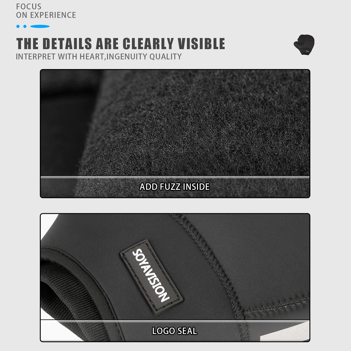 Universal Motorrad Lenker Handschuhe ATV/Schneemobil/Roller Griff Grip Stulpen Handschuhe Wind/Schnee/Wasserdicht Outdoor Radfahren