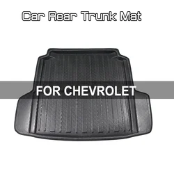 FOR Chevrolet LOVA CRUZE Captiva EPICA SAIL MALIBU Cavalier Equinox Tracker Car Rear Trunk Boot Mat Floor Mats Cargo Waterproof
