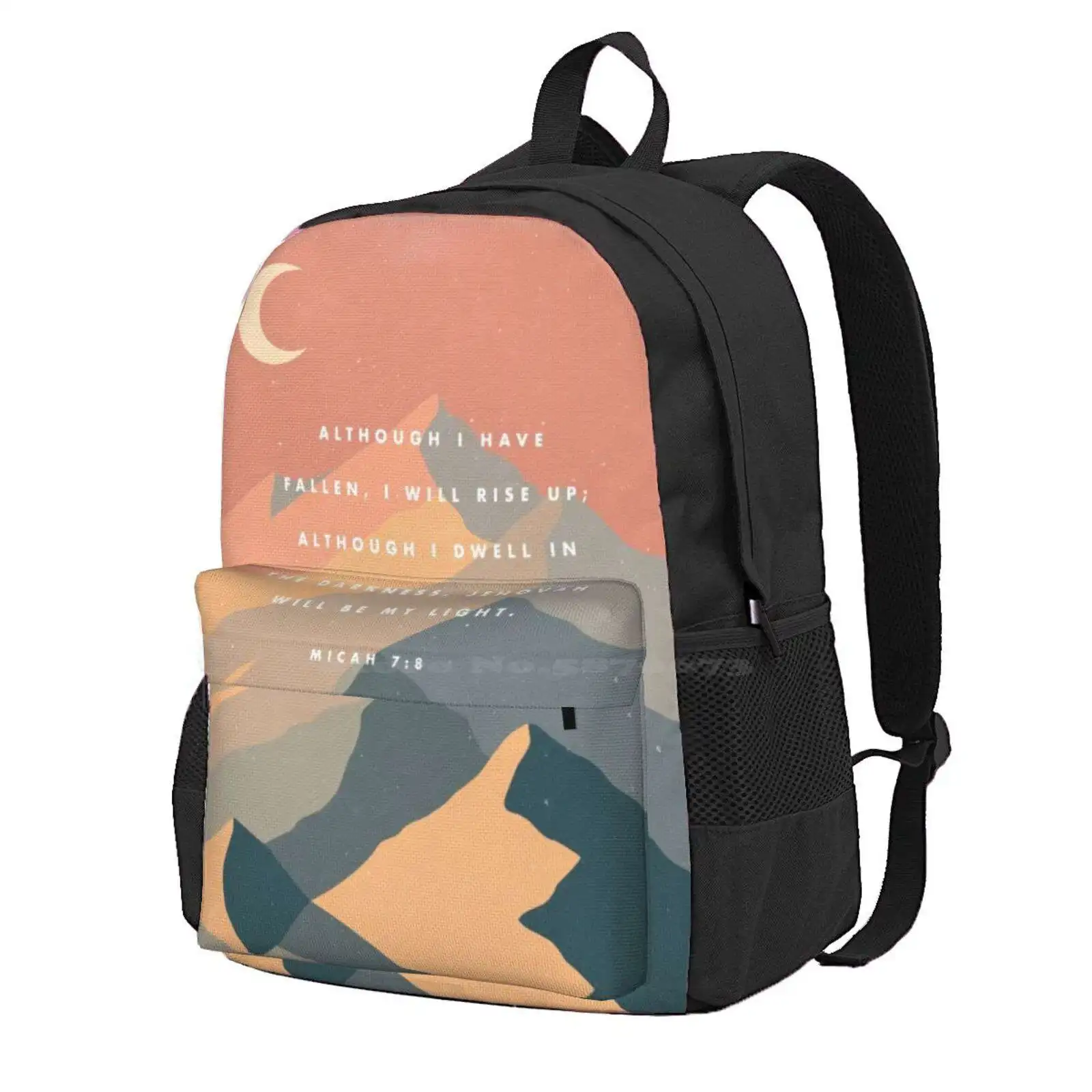 Micah 7:8 Hot Sale Schoolbag Backpack Fashion Bags Jw Design Jw Arts And Crafts Jw Ministry Supplies Jw Ideas Jw Souvenir Jw