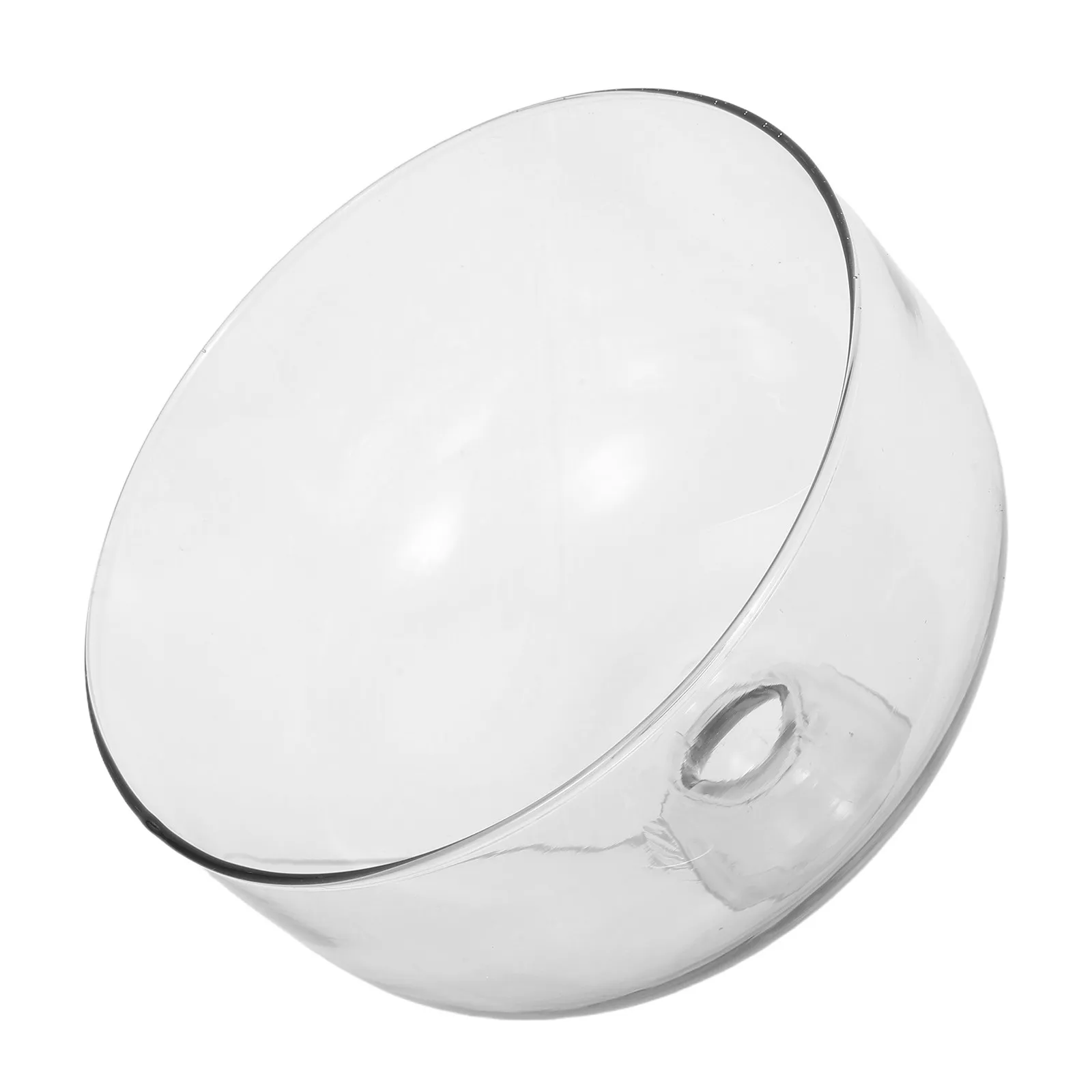 

Microwave Food Splatter Cover 16Cm Glass Vented Lid - Transparent High Temperature Resistant Cover for Microwave Heating