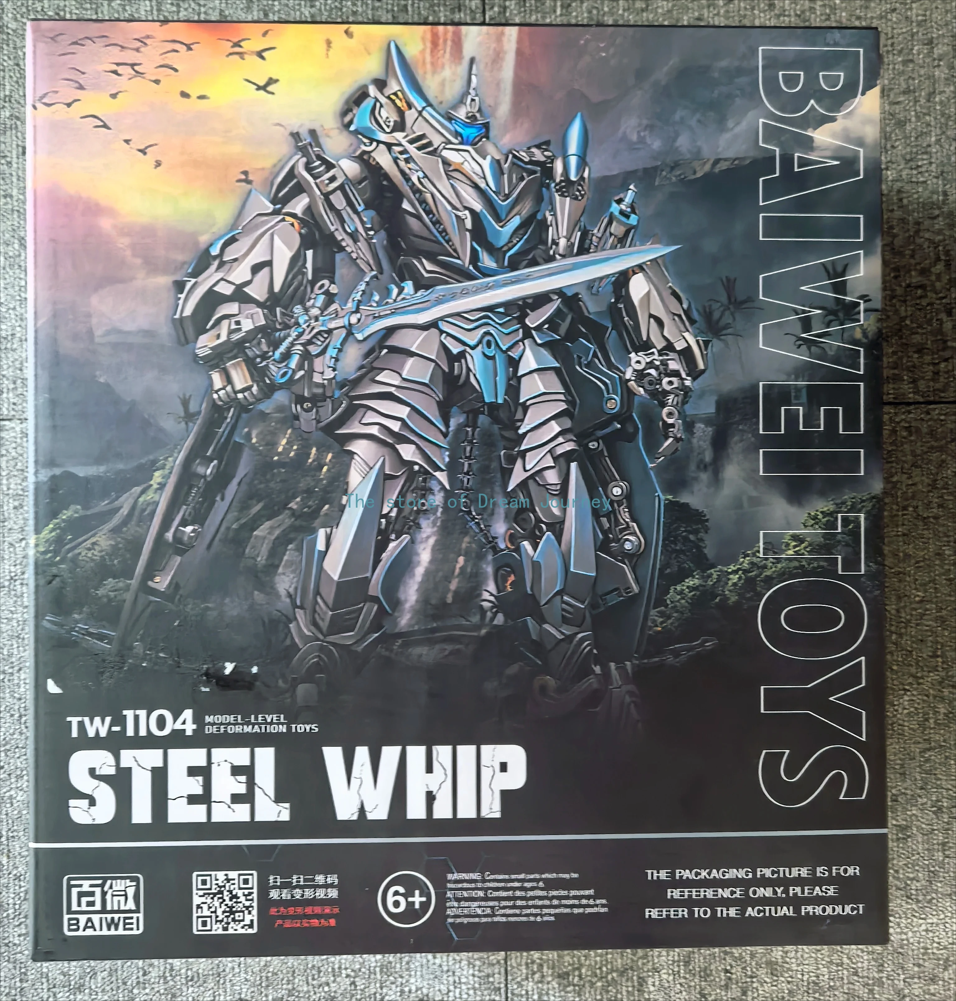 

BAIWEI TW1104 Трансформируемая фигурка Swoop из фильма, версия TW-1104, робот-трансформер, игрушка