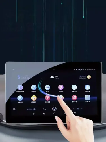 Imagen 2 del producto Vidrio templado para BYD SHARK 2024 2025, navegación Interior del coche, medios de entretenimiento, pantalla de centro táctil, película protectora