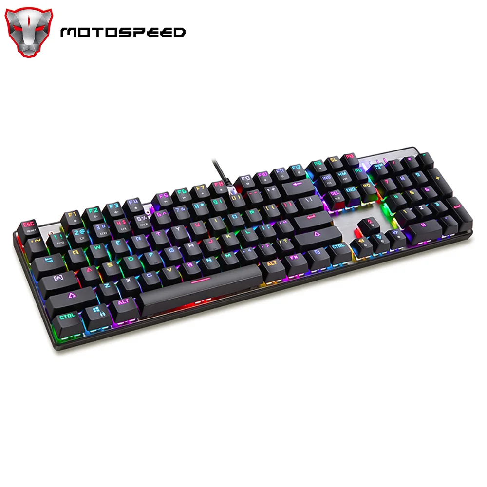 Motospeed ck104 white (клавиатура, игровая, механическая, проводная) купить от 2 600,00 руб. Компьютерная периферия на 1rub.ru