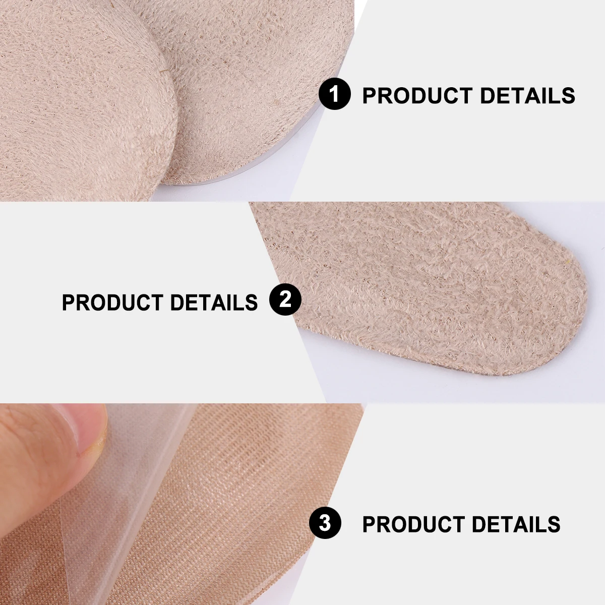 

2 Pairs Arch Support Insoles Shoe Inner Pads Foot Care Tool For Flat Feet Men Women Heel Cushion Work Boot Insoles Breathable