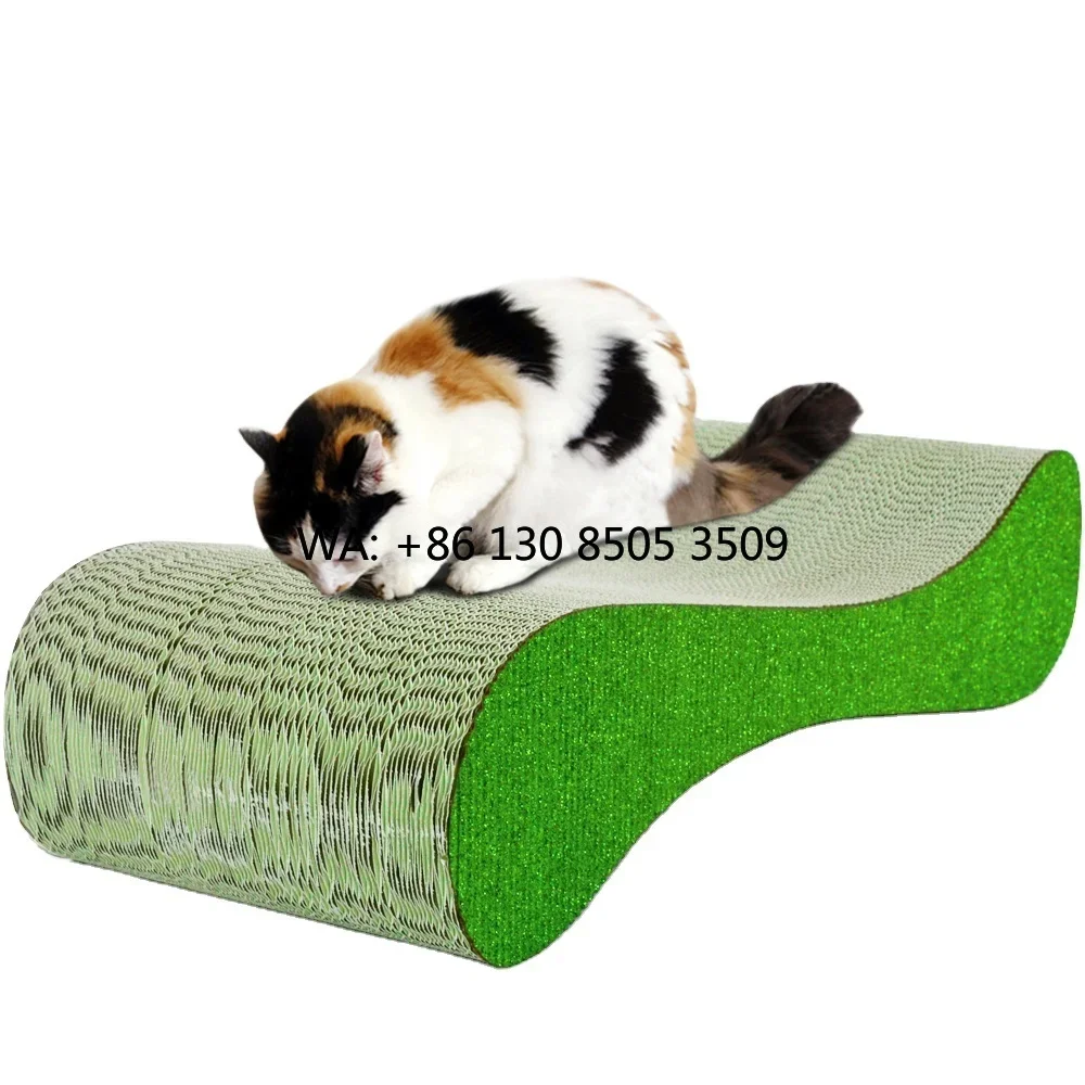 

Manufacture Japan New Design Colour Paper Sofa Corrugated Cardboard Cat Scratchers Board IC-0101-S