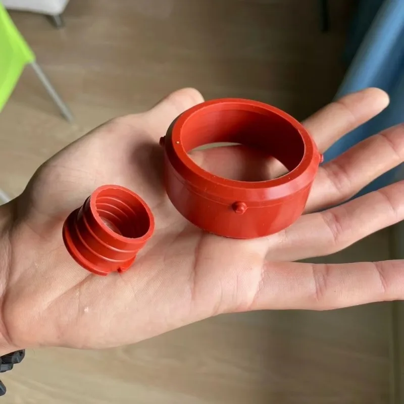 New Air Pipe Sleeve 2Pcs/set For Mercedes-Benz OM642 Red Turbo & Breather Intake Seal Kit A6420940080 UK A6420940080