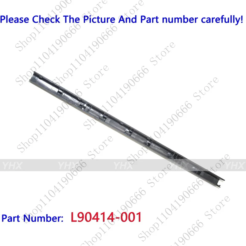 bd novo L90414-001 para hp chromebook 14 g6 lcd dobradiça capa caso quadro cinza.