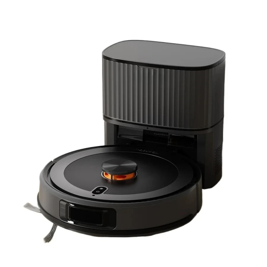 Робот-пылесос и швабра 2025 года — самоопорожняющийся с док-станцией для автоматической стирки (навигация LIDAR, всасывание 3000 Па, интеллектуальное управление через приложение) ​