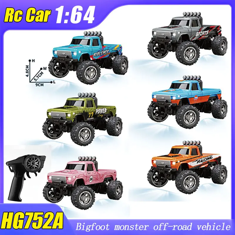 1:64 METAL RC Car Remote Control Drift Car Toy Model Car Mini High-Speed Off-road Climbing Racing Cars Customized Kids Gifts