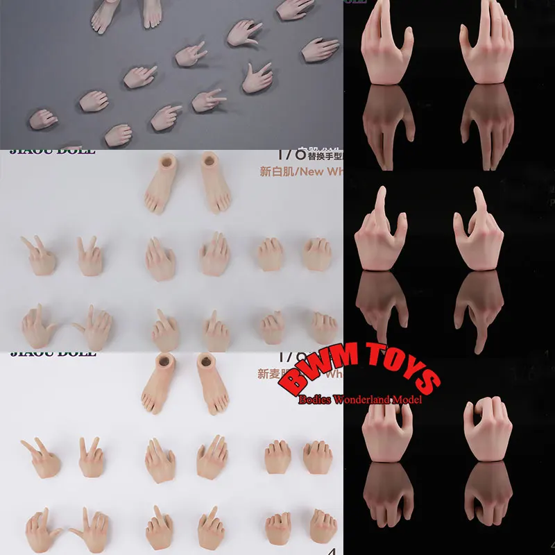 

In Stock JIAOUDOLL 1/6 Scale Female Soldier Replaceable Hand Shape Foot 4.0 Accessory Kit Fit 12inch Action Figure Body