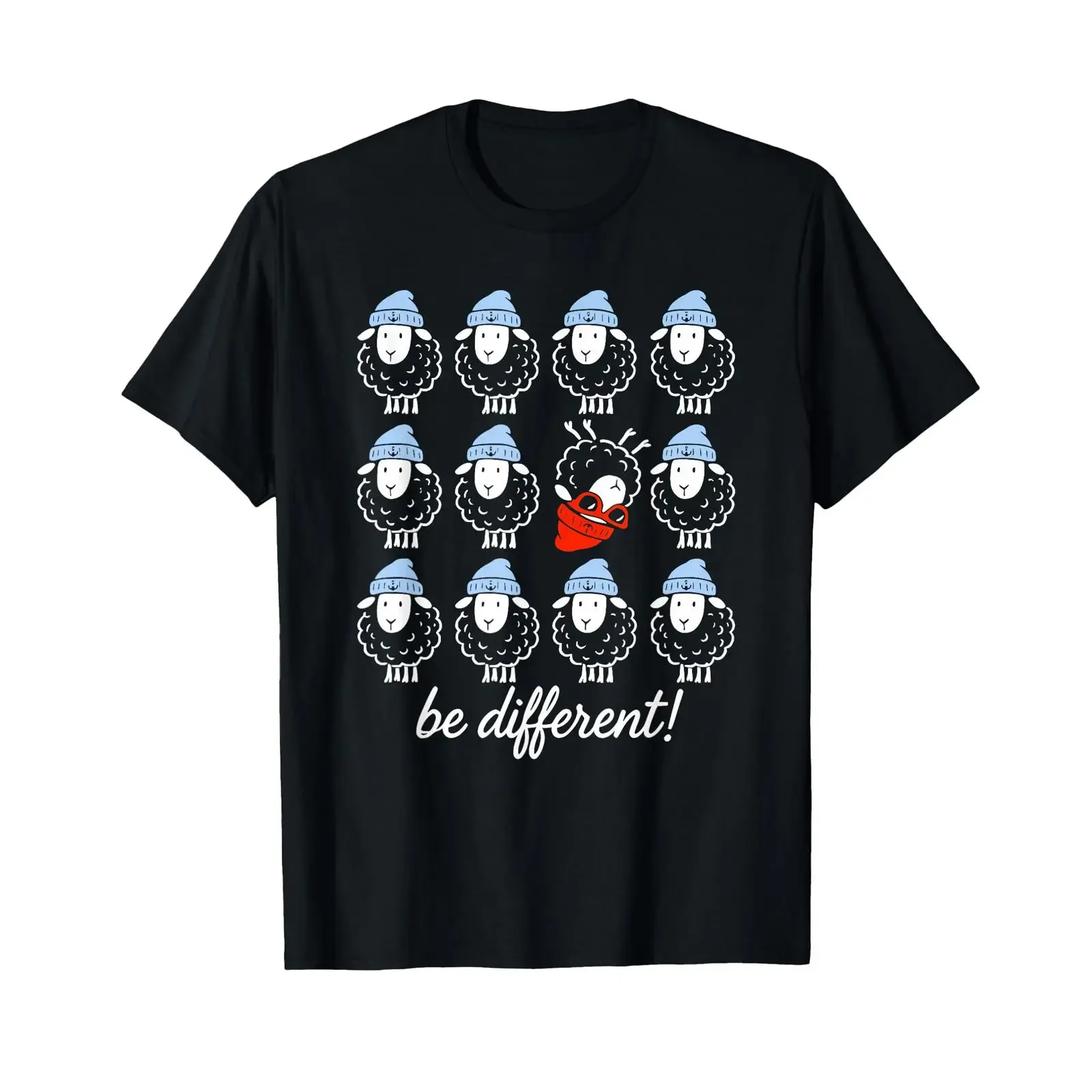 be different T Shirt vintage Washed Unisex homme designer clothes Stretched fashion Stylish Top For Everyday Wear graphic