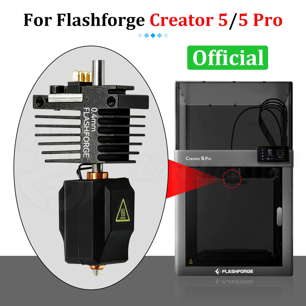 For Flashforge Creator 5 Creator 5 Pro Hotend Silicone Sock Heat Insulation Cover 3D Printer Hotend Protective Sleeve - view 6
